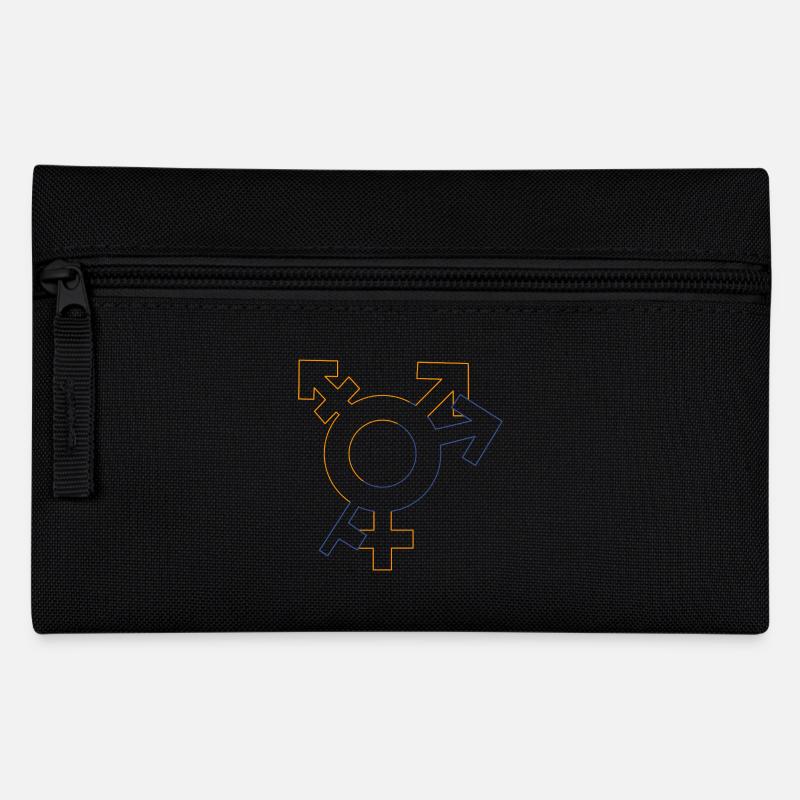 LGBT Gender Queer Vielfalt Gay pride - Federtasche - Schwarz