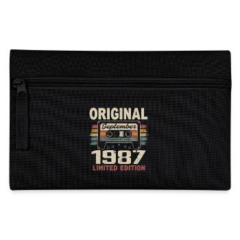 Septembre 1987 Anniversaire, Né en Septembre 1987 - Trousse - noir - Devant