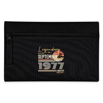 September 1977 Born in September 1977 September 1977 - Pencil Case - black - Front