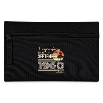 September 1960 Geboren im September 1960 September 1960 - Federtasche - Schwarz - Vorne