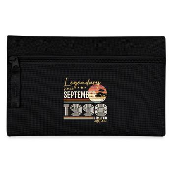 Septembre 1998 Né en Septembre 1998 September 1998 - Trousse - noir - Devant