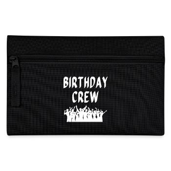 Birthday Crew - Pencil Case - black - Front