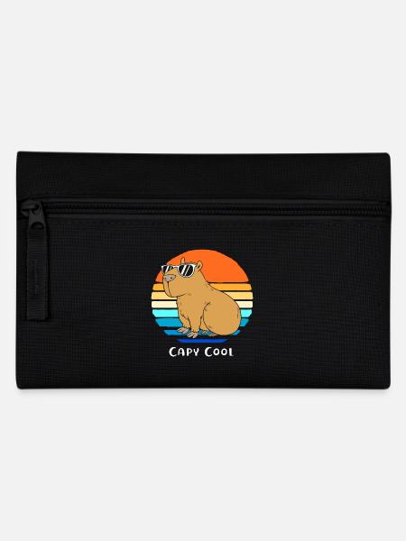 Capybara Capibara - Federtasche - Schwarz