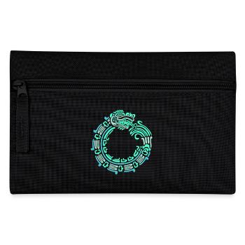 Inka Maya kalender aztec - Federtasche - Schwarz - Vorne