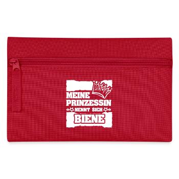 Nom de fille Bee - Trousse - rouge - Devant