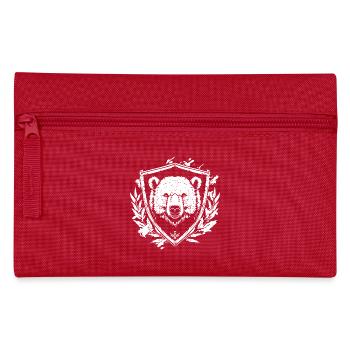 Illustration du bouclier de l’ours - Trousse - rouge - Devant