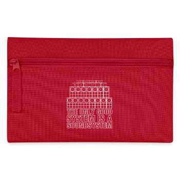 Sound System Reggae Bass Jungle - Pencil Case - red - Front