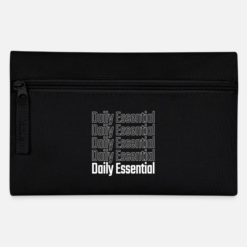 Daily Essential Rhythm - Federtasche - Schwarz