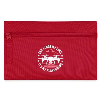 Vol FPV du pilote de drone Sky Not Limit - Trousse - rouge - Devant
