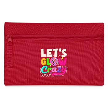 Retro Back to the 80s Vintage Design - Pencil Case - red - Front