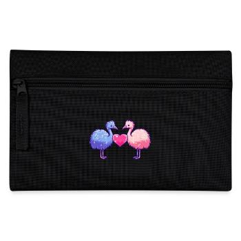 Bouquet Couple Love Valentine's Day - Pencil Case - black - Front