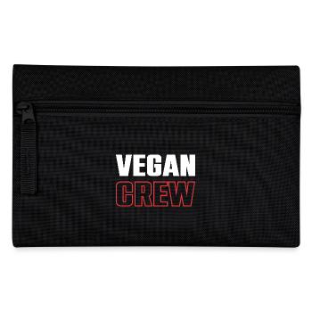 Vegan Crew - Pencil Case - black - Front