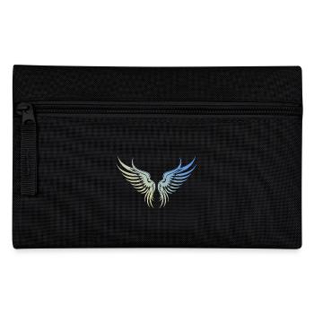 Icône des ailes - Trousse - noir - Devant