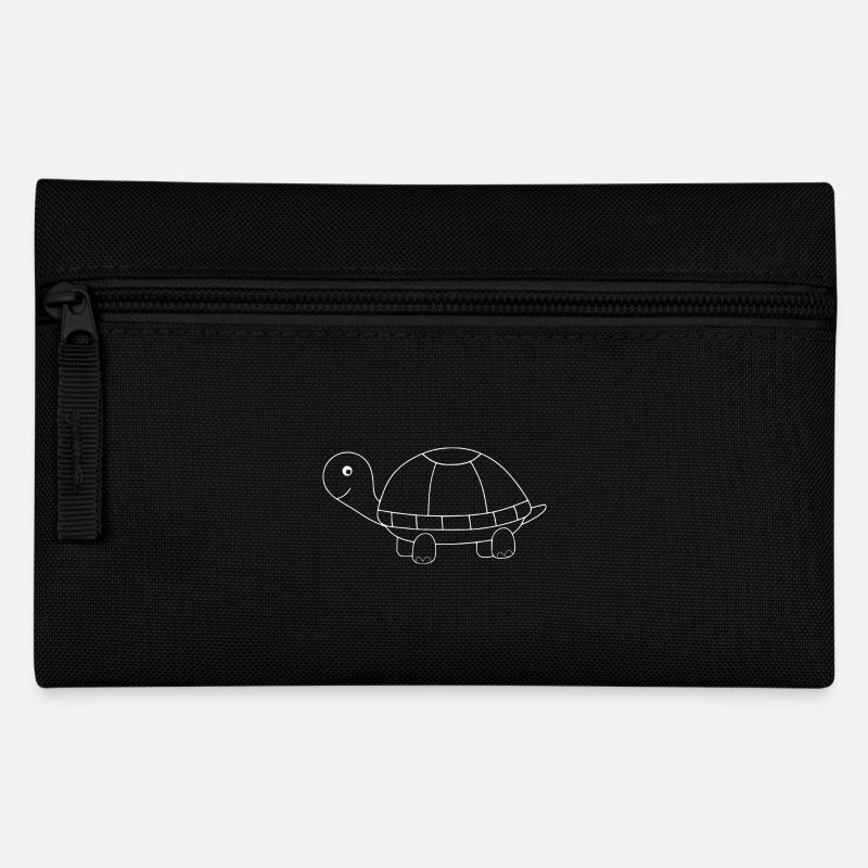 Schildkröten Schildkröten - Federtasche - Schwarz