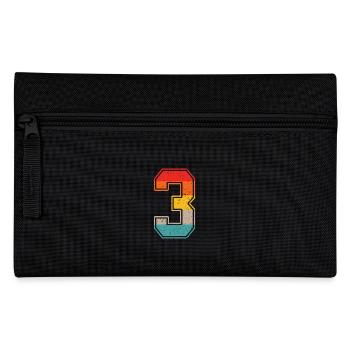 3 years retro jersey number 3 T-shirt number 3 - Pencil Case - black - Front