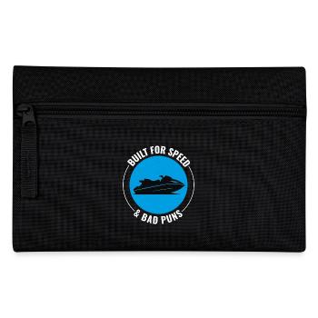 Papa qui aime le jet ski Amateurs de vitesse - Trousse - noir - Devant