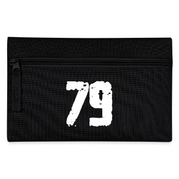 79 Number Vintage - Pencil Case - black - Front