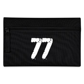 77 Number Vintage - Pencil Case - black - Front