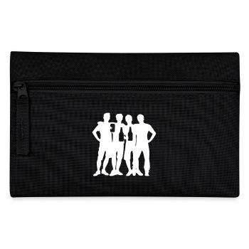 Junggesellen Party Gruppe Urlaub Jga - Federtasche - Schwarz - Vorne