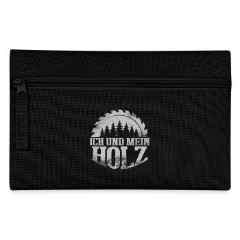 Ich und mein Holz - Federtasche - Schwarz - Vorne