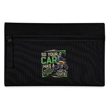 Moto de course - Trousse - noir - Devant