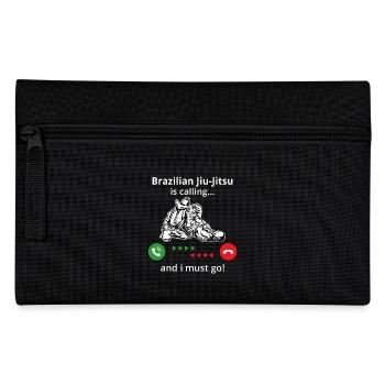 Brazilian jiu jitsu is calling and i must go - Trousse - noir - Devant