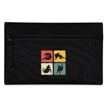 Jiu-Jitsu Retro Jiu jitsu - Federtasche - Schwarz - Vorne