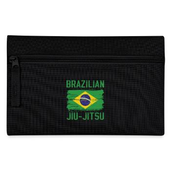 Brazilian Jiu-Jitsu BJJ T-shirt Jiu Jitsu - Federtasche - Schwarz - Vorne
