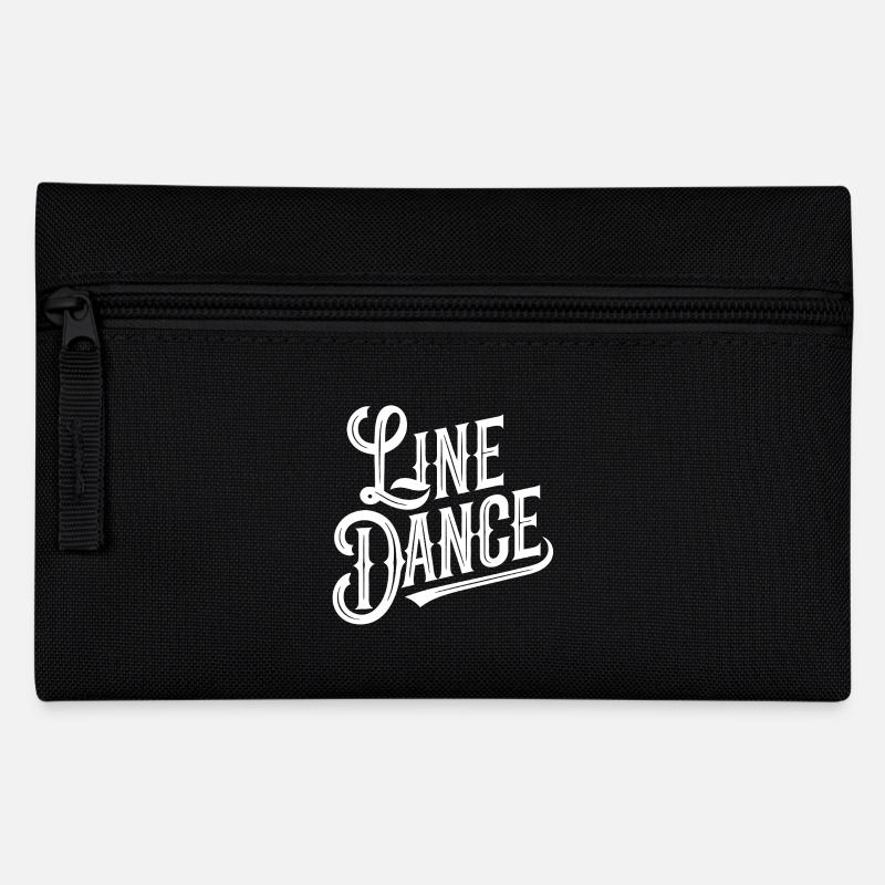 Line Dancing Country Dance - Line Dance Tanzen - Federtasche - Schwarz