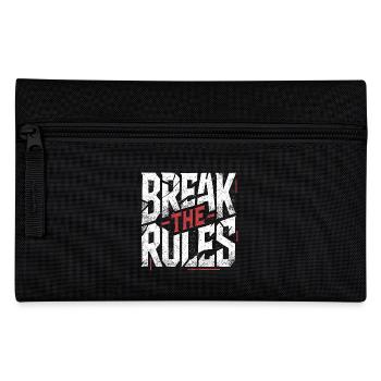 Break the Rules - Pencil Case - black - Front