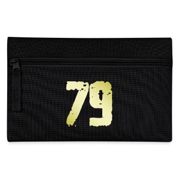 79 Number Vintage - Pencil Case - black - Front