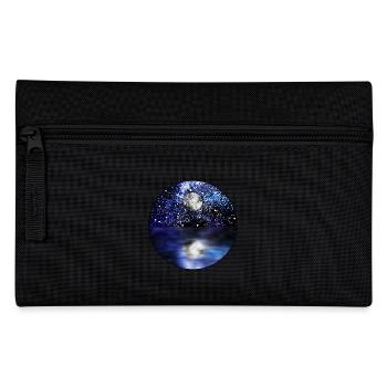 Kosmische Vollmondszene - Federtasche - Schwarz - Vorne