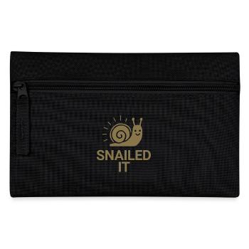 Snailed it - Federtasche - Schwarz - Vorne