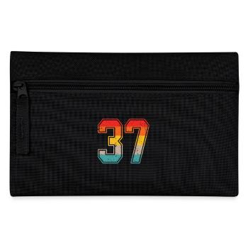 37 Years Retro Jersey Number 37 T-shirt Number 37 - Pencil Case - black - Front