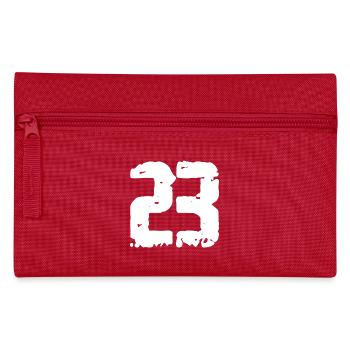 23 Number Vintage - Pencil Case - red - Front