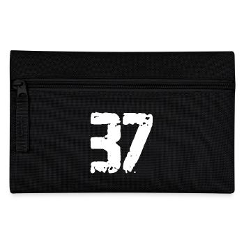 37 Number Vintage - Pencil Case - black - Front