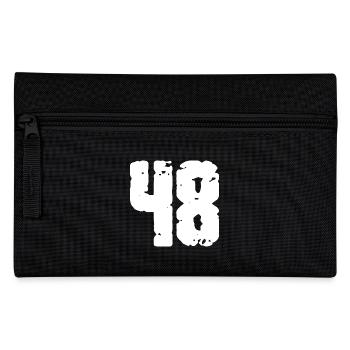 48 Number Vintage - Pencil Case - black - Front