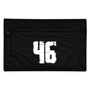 46 Number Vintage - Pencil Case - black - Front