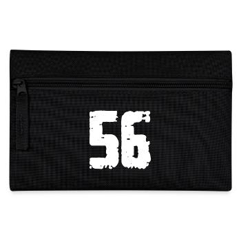 56 Number Vintage - Pencil Case - black - Front