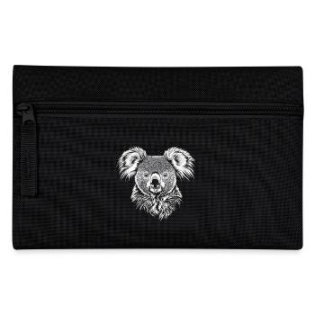 Koala Portrait Koala Bear Australia Animals - Pencil Case - black - Front