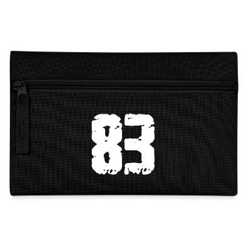 83 Number Vintage - Pencil Case - black - Front