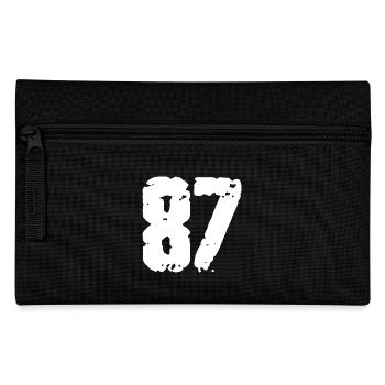 87 Number Vintage - Pencil Case - black - Front