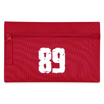 89 Nombre Vintage - Trousse - rouge - Devant