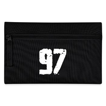 97 Number Vintage - Pencil Case - black - Front