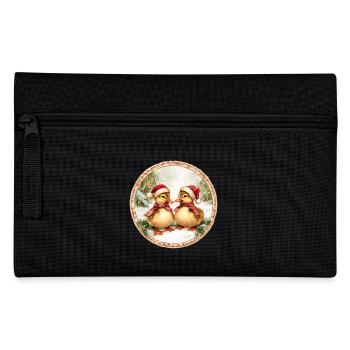 Christmas Duckling - Pencil Case - black - Front