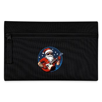Christmas Guitarist - Pencil Case - black - Front