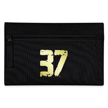 37 Number Vintage - Pencil Case - black - Front