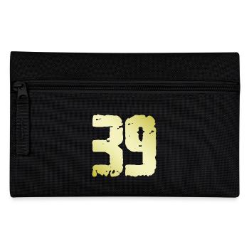 39 Number Vintage - Pencil Case - black - Front