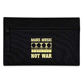 Macht Musik - Federtasche - Schwarz - Vorne