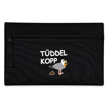 Tüddelkopp Möwe - Federtasche - Schwarz - Vorne